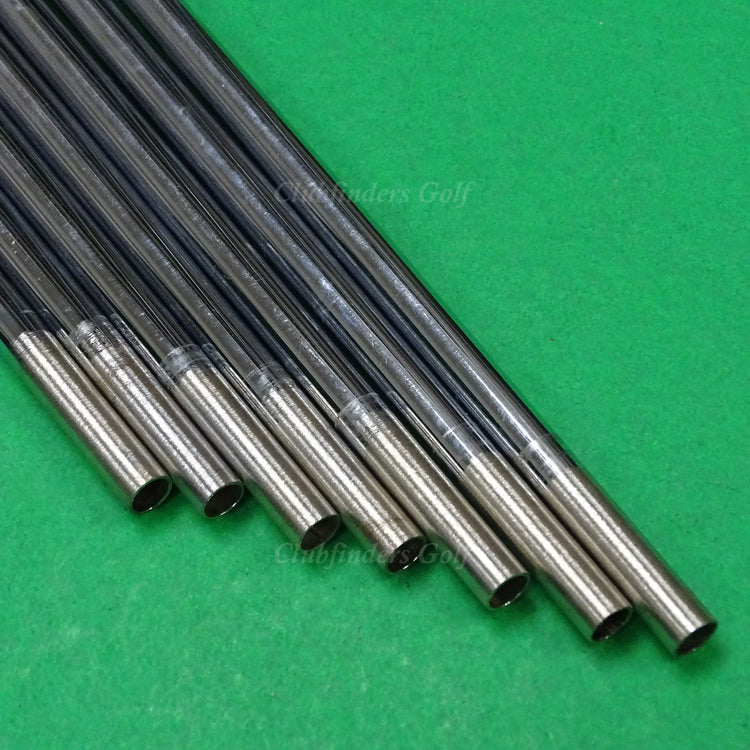 True Temper AMT Tour White S300 .355 Stiff Pulled Steel Iron Shafts SET OF 7