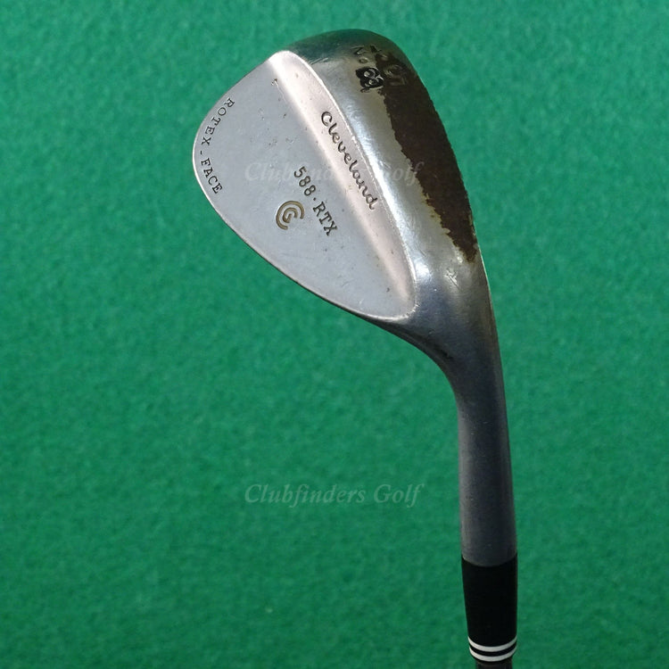 Cleveland 588 RTX Rotex Face 58-12 58° LW Lob Wedge Stepped Steel Wedge