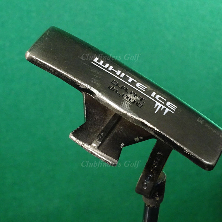 Odyssey White Ice DART Blade Plumbers-Neck 34" Putter Golf Club *READ*