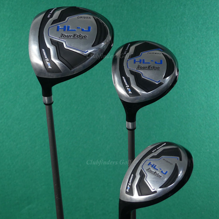 JUNIOR LH Tour Edge HL-J 7-Piece Complete Golf Club Set w/ Matching Stand Bag