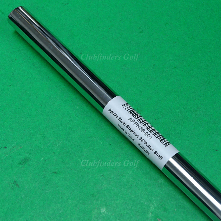 NEW Apollo Straight Stepless .370 Tip 36" Steel Putter Shaft
