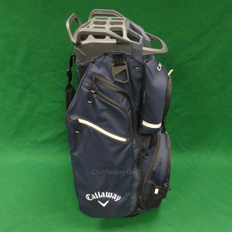 Callaway CARGO Navy 14-Way Golf Cart Bag w/ Raincover