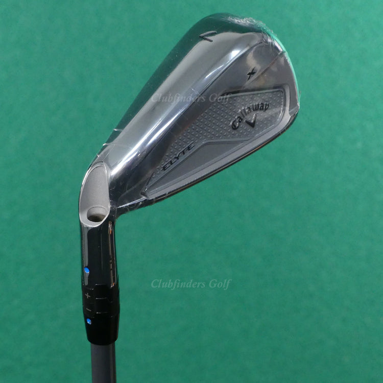 NEW LH Callaway Elyte X Single 7 Iron Denali 65G 5.5 Graphite Stiff DEMO FITTING
