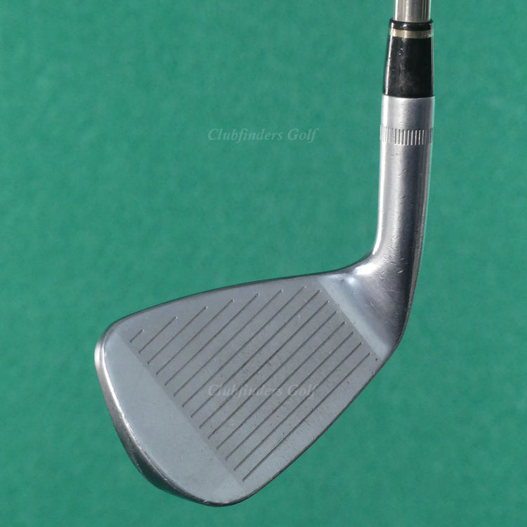 Adams Idea Pro Forged Single 6 Iron True Temper Black Gold Steel Stiff