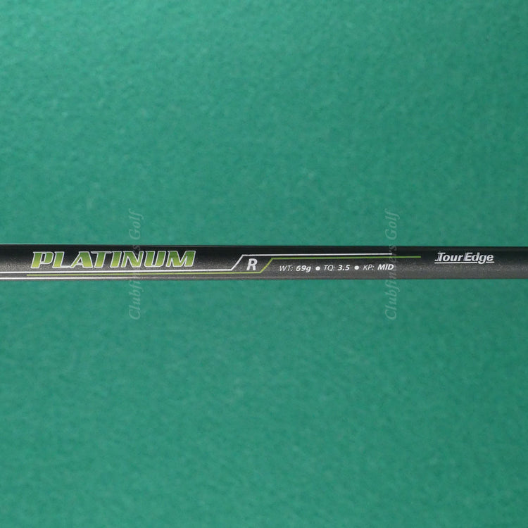 Tour Edge Bazooka Platinum Ironwood Single 7 Iron Factory 69g Graphite Regular