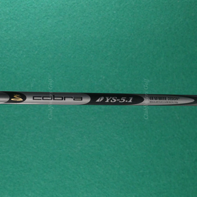 King Cobra 3400 I/XH Single 9 Iron Graphite Design YS-5.1 55g Graphite Regular
