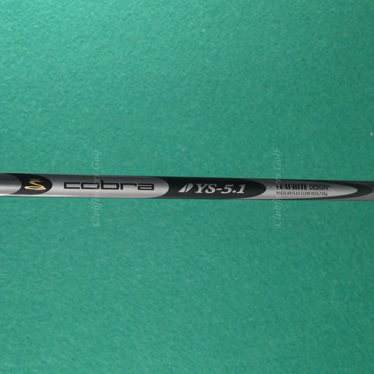 King Cobra 3400 I/XH Single 6 Iron Graphite Design YS-5.1 55g Graphite Regular