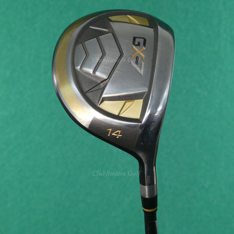 GX-7 X-Metal Driver / Fairway 14° Wood Factory 45g Graphite Senior Plus w/ HC