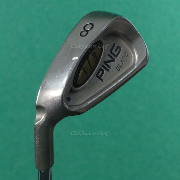 LH Ping i3 Blade Black Dot Single 8 Iron Precision Rifle Steel Stiff