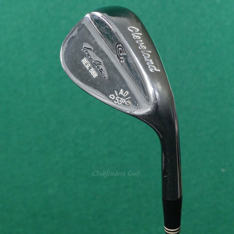 Cleveland Tour Action 588 Diadic Chrome 53° GW Gap Wedge True Temper Steel Stiff