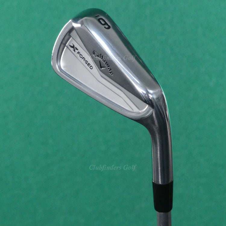 Callaway 2025 X-Forged Single 6 Iron Project X Rifle Satin Steel Extra Stiff