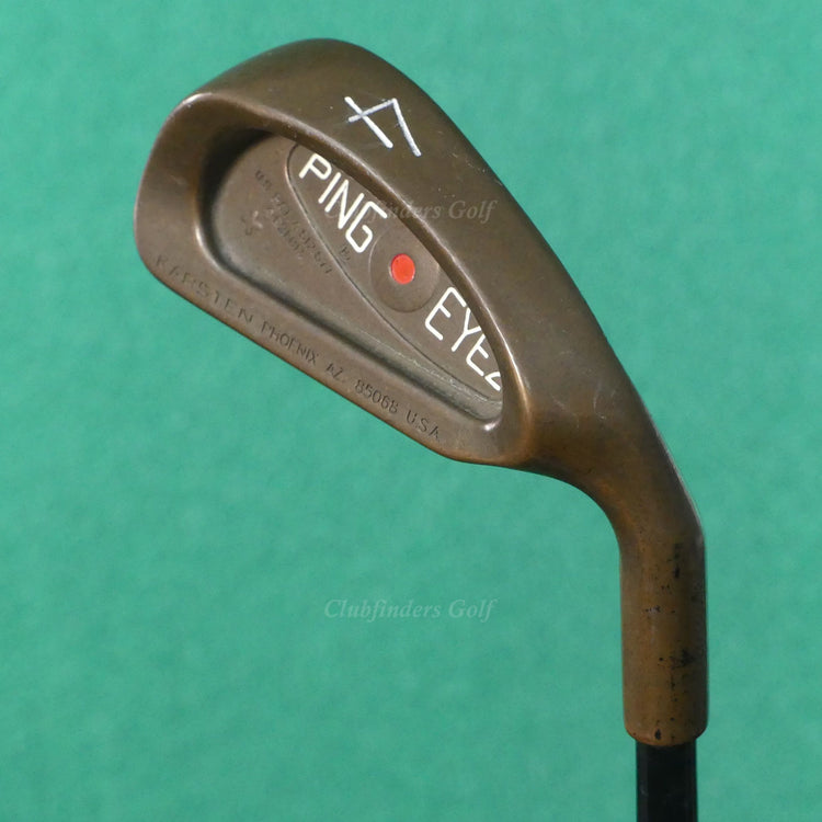 Ping Eye 2 Plus BeCu Copper Red Dot Single 4 Iron G-Loomis SP-A Graphite Seniors