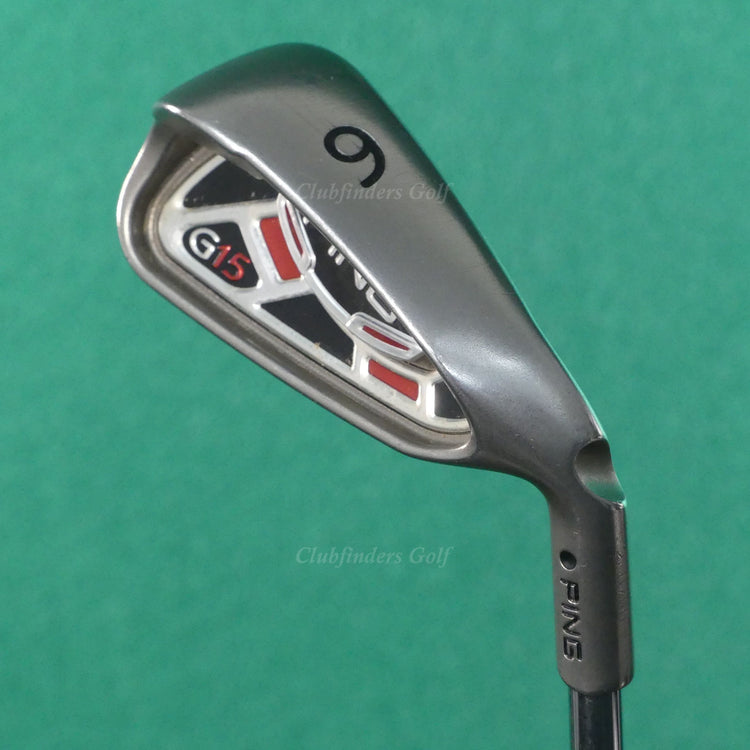 Ping G15 Black Dot Single 6 Iron Factory AWT Steel Regular