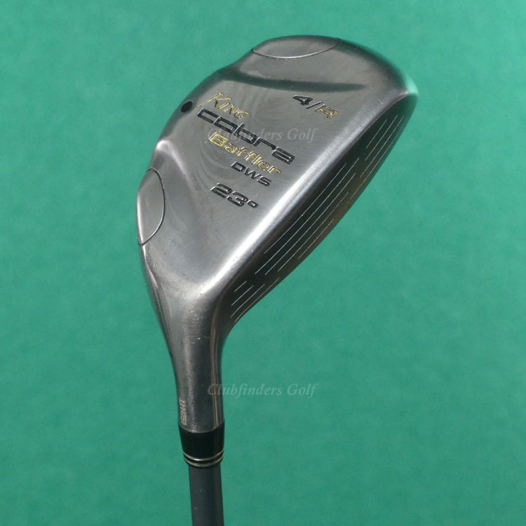 King Cobra Baffler DWS 23° Hybrid 4 Iron Factory Aldila NV HL65 Graphite Stiff