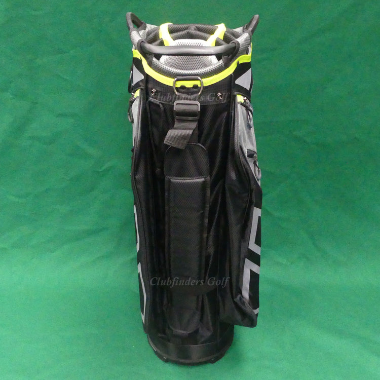 NEW Tour Edge HL3 Black/Grey 14-Way Golf Cart Bag w/ Raincover