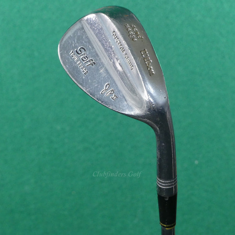 VINTAGE Wilson Staff Tour Blade JP II Custom Grind SW Sand Wedge Steel Wedge