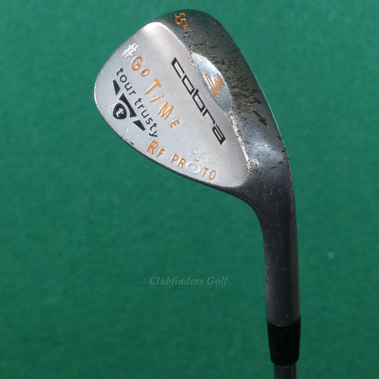 Cobra Tour Trusty Chrome RF Proto Ltd Ed 55-12 55° SW Sand Wedge Steel Stiff