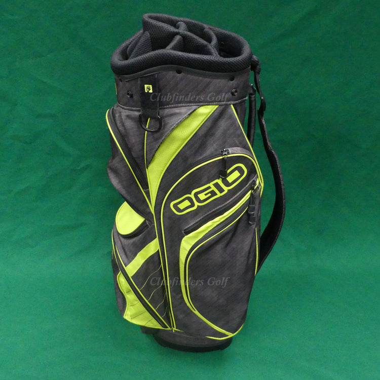 Ogio Press Cyberfunk/Acid 8-Way Golf Cart Bag w/ Raincover