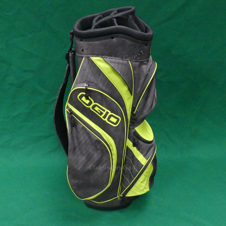 Ogio Press Cyberfunk/Acid 8-Way Golf Cart Bag w/ Raincover