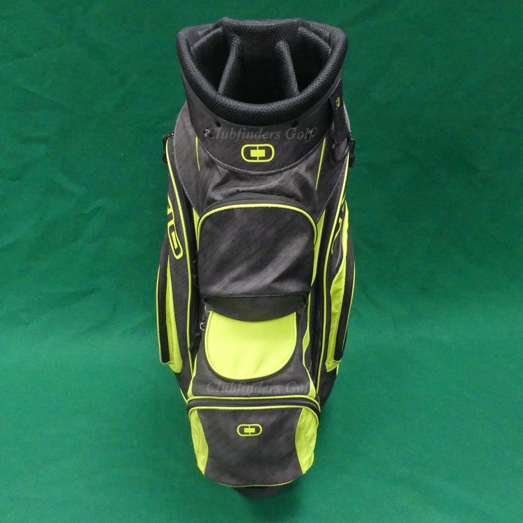 Ogio Press Cyberfunk/Acid 8-Way Golf Cart Bag w/ Raincover