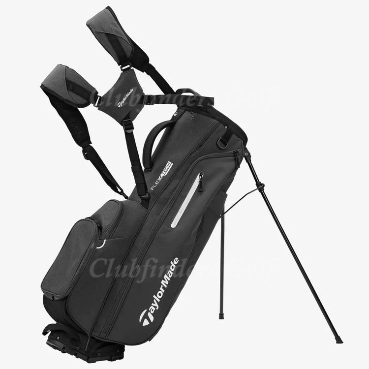 NEW TaylorMade 2024 TM24 FlexTech Grey Golf Stand Bag w/ Raincover