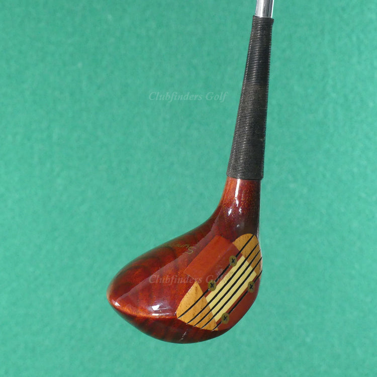 VINTAGE MacGregor Synchrolite Eye-O-Matic OH M95 1, 3 & 5 Woods Regular SET OF 3