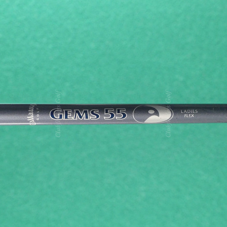Lady Callaway Hawk Eye VFT SW Sand Wedge Factory Gems 55 Graphite Ladies