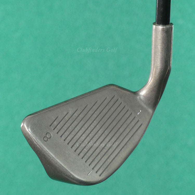 Ping ISI Nickel Blue Dot Single 8 Iron Factory Aldila 350 Series Graphite Stiff