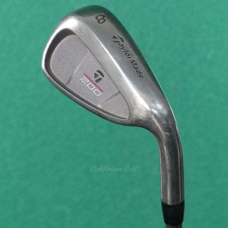 TaylorMade 200 Steel Single 8 Iron Factory Lite R-80 Graphite Regular