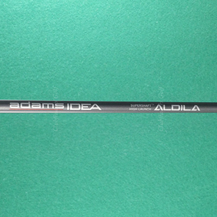 Adams Original Idea Single 9 Iron Factory Aldila Supershaft Graphite Senior