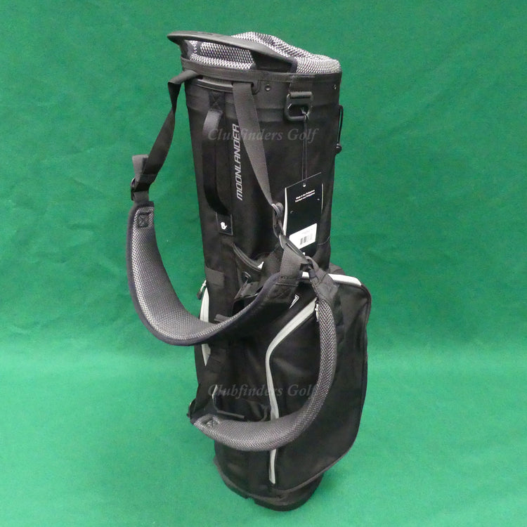 NEW Ping Moonlander Black 4-Way Golf Stand Bag w/ Raincover