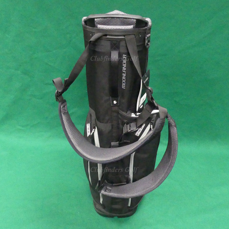 NEW Ping Moonlander Black 4-Way Golf Stand Bag w/ Raincover