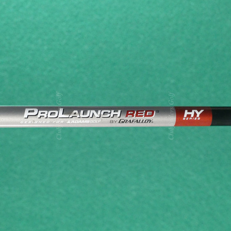 Adams Idea a3 Hybrid 25° Hybrid 5 Iron Grafalloy ProLaunch Red HY Graphite Stiff