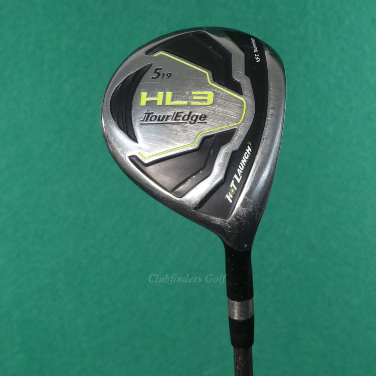 Tour Edge HL3 Hot Launch 3 Fairway 19° 5 Wood Factory Graphite Uniflex *READ*