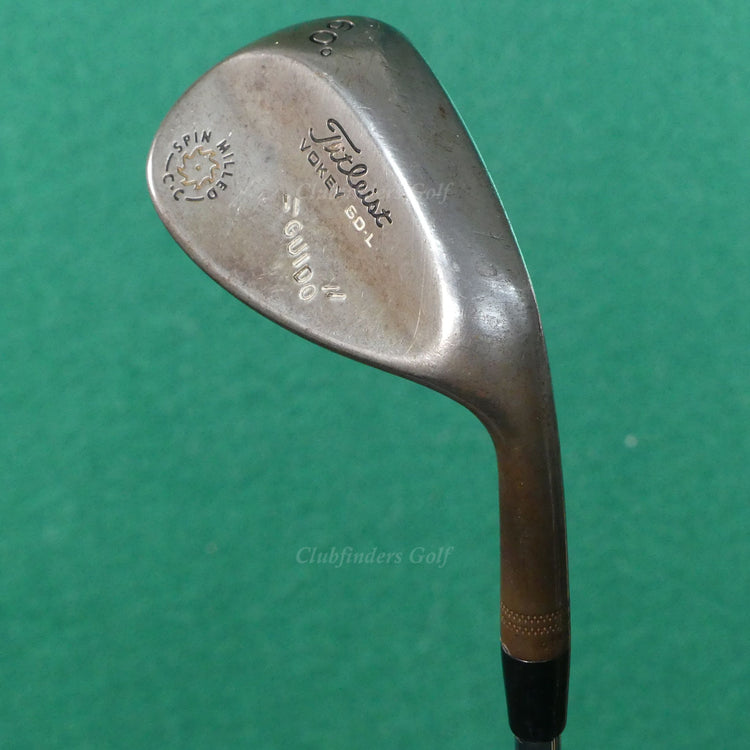 Titleist Vokey Spin Milled C-C Raw 60-L 60° LW Lob Wedge TT DG Steel Extra Stiff