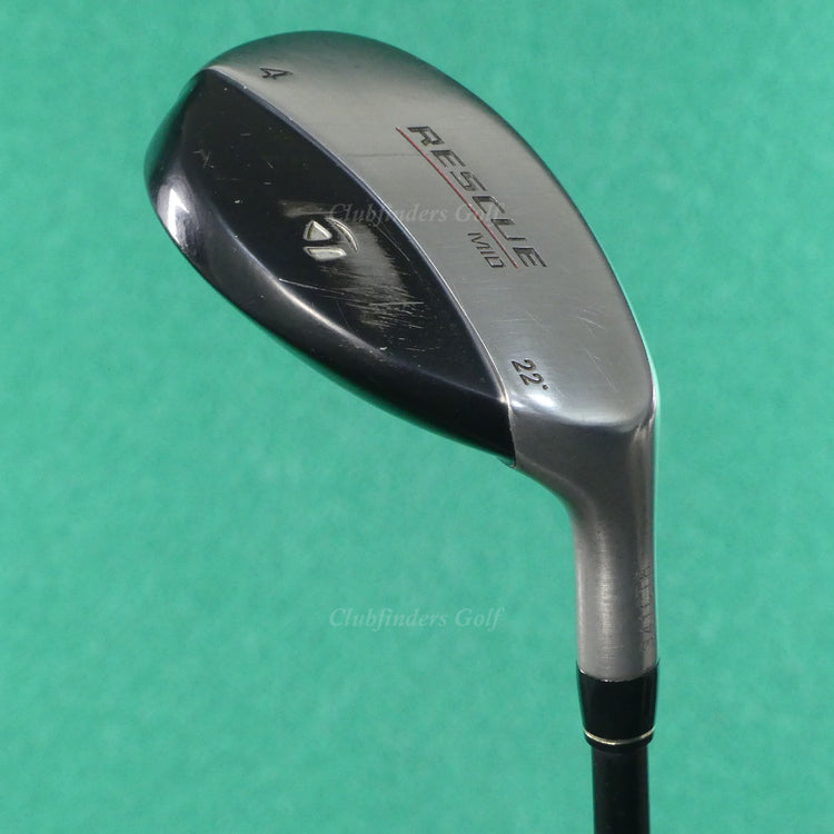 TaylorMade Rescue Mid 22° Hybrid 4 Iron Factory Ultralite Graphite Stiff