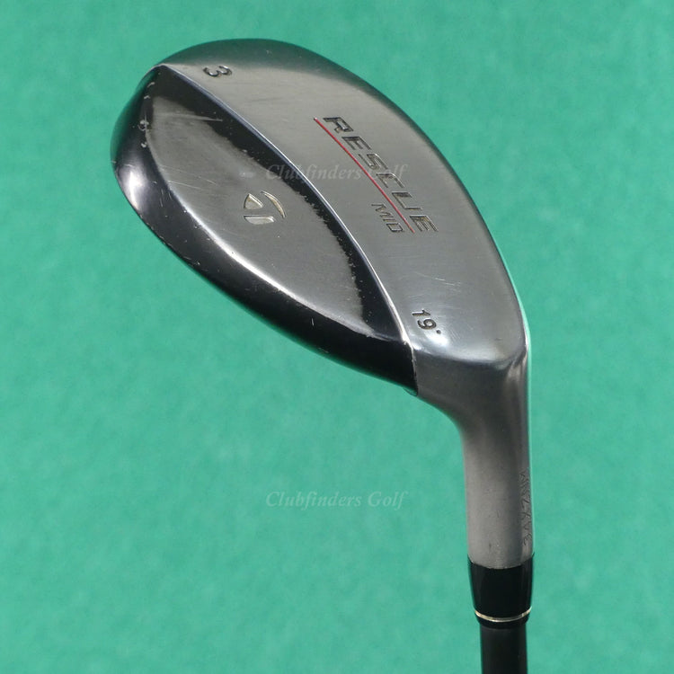 TaylorMade Rescue Mid 19° Hybrid 3 Iron Factory Ultralite Graphite Stiff