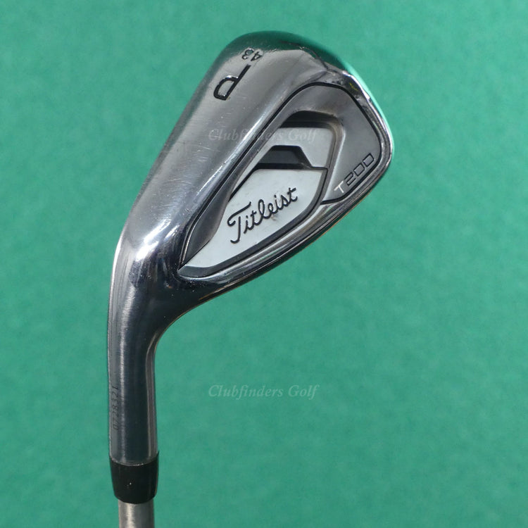 LH Titleist T200 43° PW Pitching Wedge AeroTech SteelFiber i95 Composite Stiff