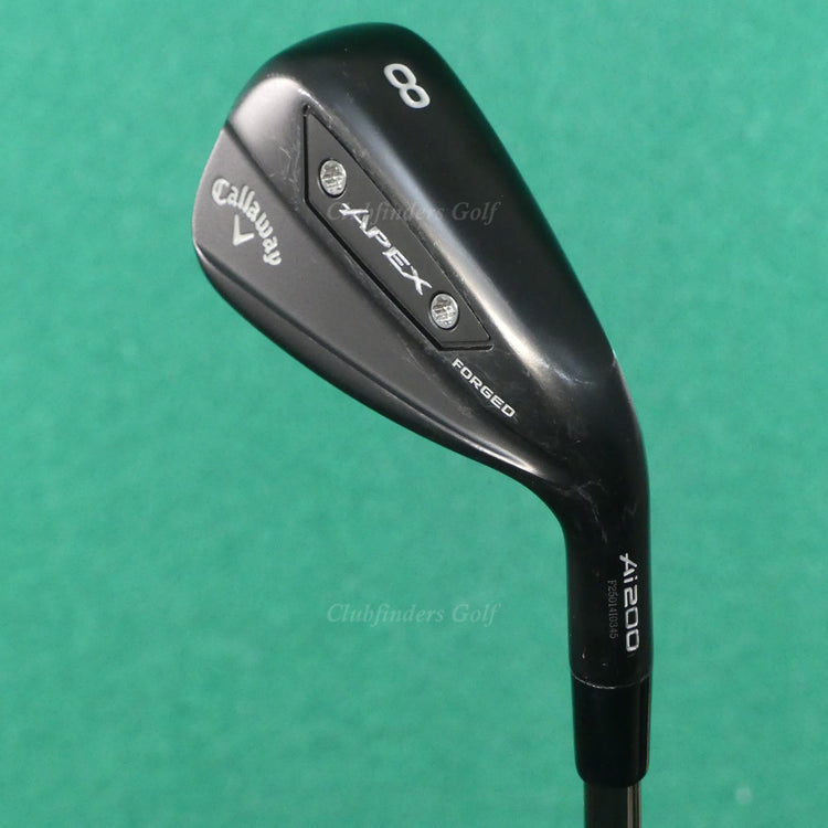 Callaway 2025 Apex Ai200 Black Shadow Single 8 Iron UST Recoil Graphite Regular