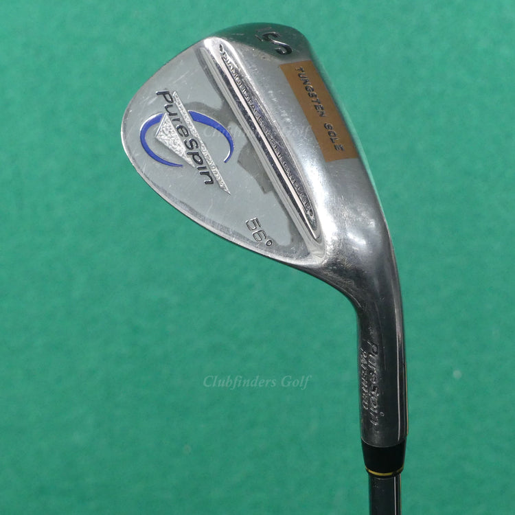 Pure Spin Diamond Face Tungsten Sole 56° SW Sand Wedge Factory Steel Wedge