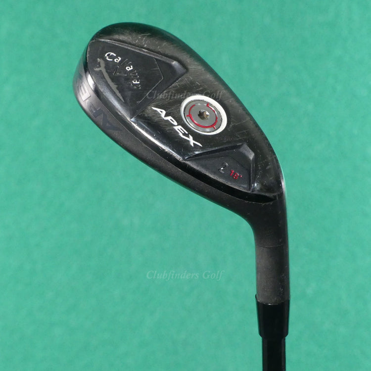 Callaway Apex 2019 18° Hybrid 2 Iron Mitsubishi Kai'li Red 95x Graphite X Stiff