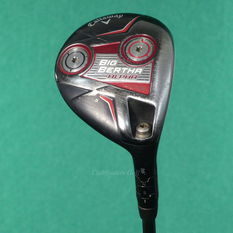 Callaway Big Bertha Alpha 815 Fairway 16° Wood UST VTS TOUR SPX Graphite Stiff