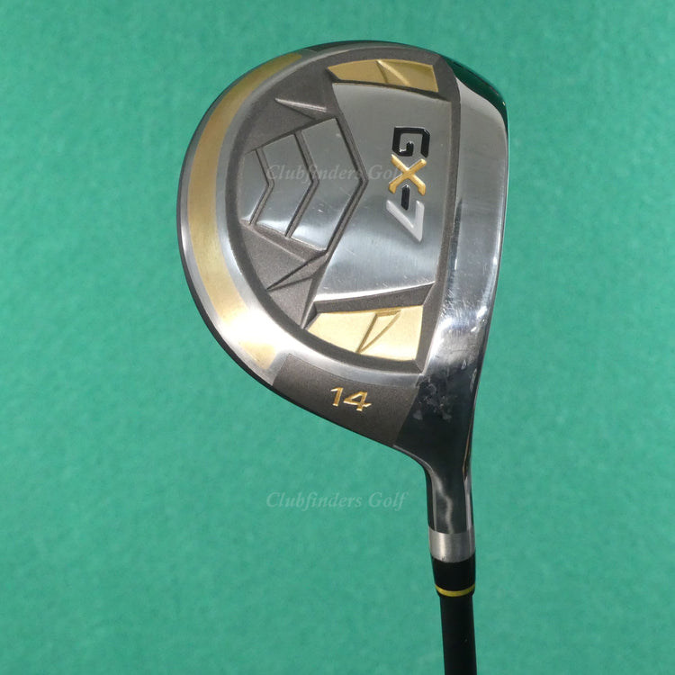 GX-7 X-Metal Driver / Fairway 14° Wood Factory 45g Graphite Senior Plus w/ HC