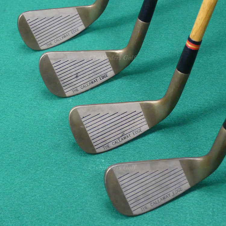 RARE Callaway 1987 Bob Bobby Jones Commemorative Copper 3-PW Iron Set *READ*