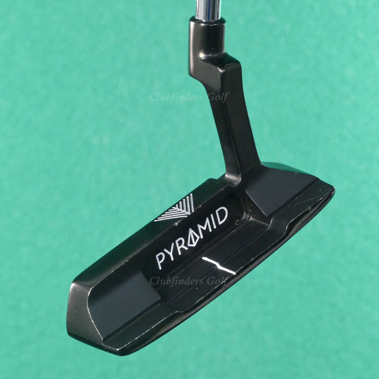 LH Pyramid Putters Aztec Series AZ-1 Plumbers-Neck 35" Putter Golf Club w/ HC