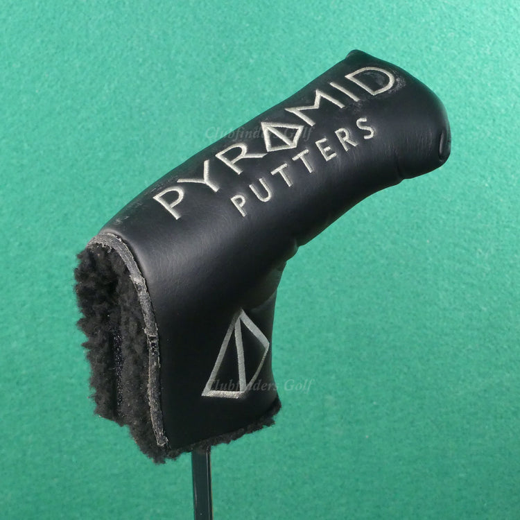 LH Pyramid Putters Aztec Series AZ-1 Plumbers-Neck 35" Putter Golf Club w/ HC