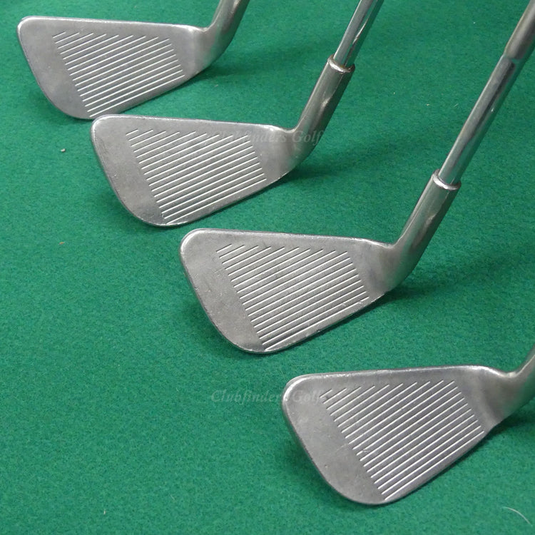VINTAGE Ping Karsten I Black Dot 3-PW Iron Set Stepped Steel Stiff