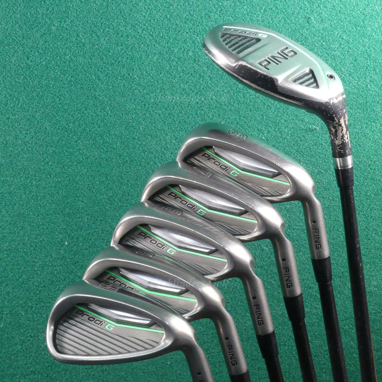 JUNIOR Ping Prodi G Black Dot Hybrid, 6-PW 6-Piece Golf Club Set