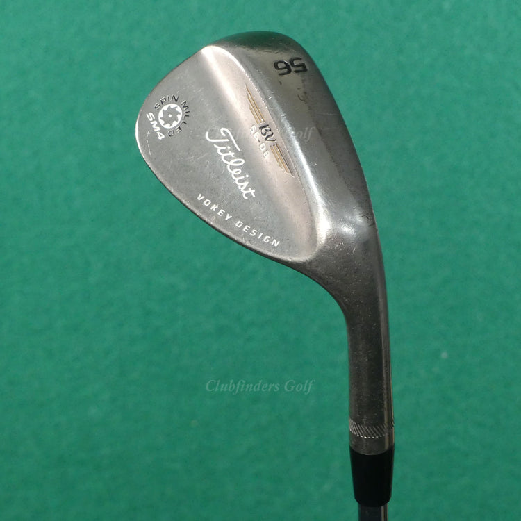 Titleist Vokey SM4 Black Nickel 56-08 56° SW Sand Wedge Vokey DG Steel Wedge