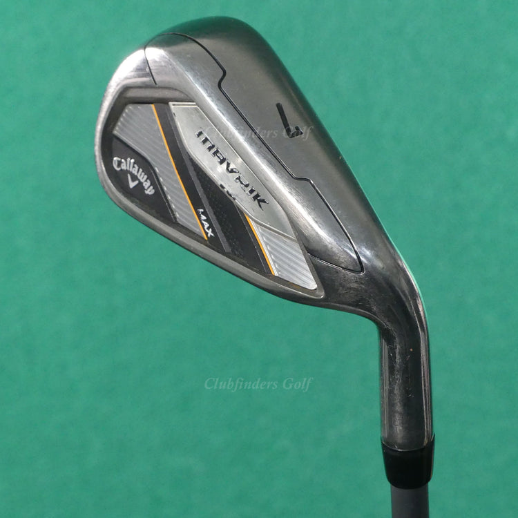 Callaway Mavrik Max Single 7 Iron Project X Catalyst 55 5.0 Graphite Seniors